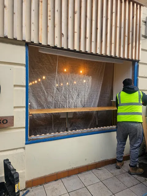 Work in progress on one of our jobs