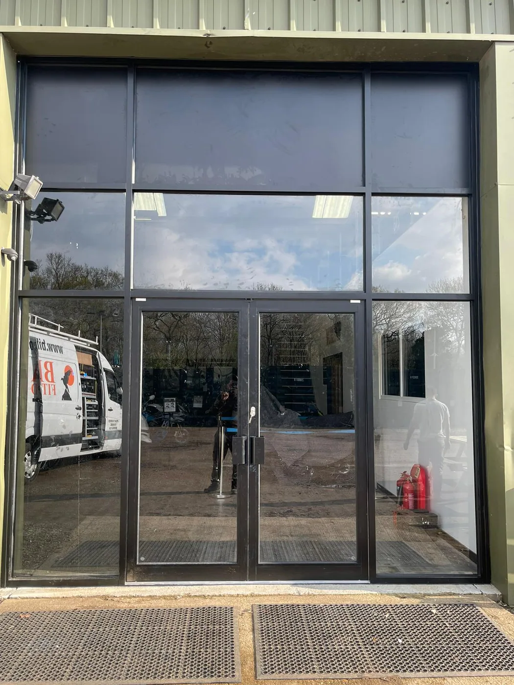 Commercial shopfront work by SK Shopfronts near Smethwick